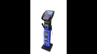 Akai KS878 BT Bluetooth Pedestal CD&G Karaoke System, Black