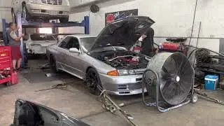 1990 Nissan Skyline GTR R32 719HP S300SXE Dyno Run