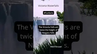 Victoria Falls: Twice the Height of Niagara Falls! #wildlife #adventure #africa