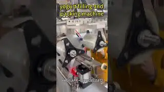 Yogurt filling and packing machine | Yogurt cup packing machine for packaging yogurt, nuts