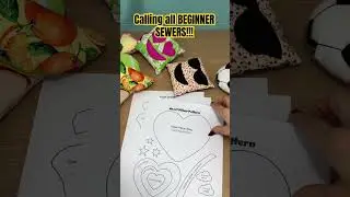Симпатичные выкройки подушек, которые можно сшить вручную #шитьедляначинающих #ручнаяработа #урок