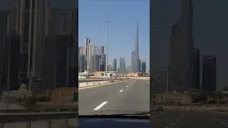 Stunning View of Burj Khalifa | Dubai Skyline Magic #dubai #urbanskyline #shorts