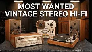 Most Wanted Vintage Stereo HI-FI Pieces Today