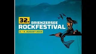 Rundgang auf dem Areal des legend&auml;ren Brienzersee Rockfestivals 2023 trotz Regen perfekt organisiert