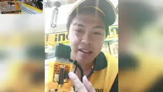 Automatic air compressor ( ingco brand) 12v up to 24v #vlog 04