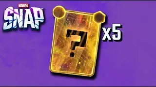 Opening 5 New Premium Mystery Variants! - Marvel Snap