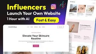 How TikTok & Instagram Influencers Can Build Their Own Website with AI &mdash; No Coding Needed!