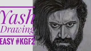 How to draw Yash | Grid Method | #ankurartgallery #yash #kgfchapter2