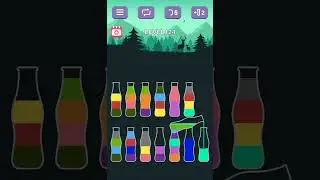 Water Sort Puzzle: Level 123 and 124 #solution #puzzlegame #gameplay #walkthrough