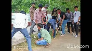 Andhra University College of Engineering Swachha Bharat program on 28-10-2022