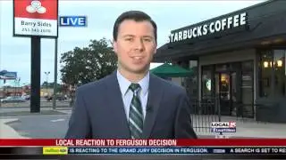 Local Reaction To Ferguson Decision