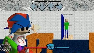 BALDI'S BASICS AS AN FNF MOD?? | Baldi's Funkin Class DEMO V2 FULL FNF MOD PLAYTHROUGH!