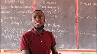PRIMARY TWO MATHEMATICS LESSON FIVE