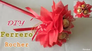 DIY Ferrero Rocher bouquet / วิธีทำคฑาเฟอร์เรโร่