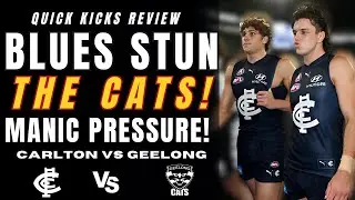 Carlton STUN Geelong! | Tactical Masterclass & Full Review | AFL 2025 Round 7
