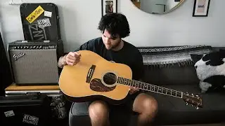 First Headstock Repair on a 2000 Martin Custom