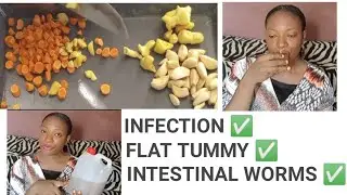 Combo for infection, flat tummy, intestinal worms, cough etc.