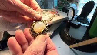 Wonderful Wednesday Jewelry Sale Vintage Opalite Brooch, Monet bracelet , Avon , Guess and more !