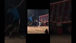 Pinder Khanjarwal I 🔥 Best Netman I 𝐉𝐇𝐈𝐍𝐆𝐄𝐑𝐏𝐔𝐑 Shooting Volleyball I #short #kgfsong