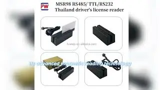 USB RS232 RS485 TTL Bus Taxi Truck Drivers Magnetic Driver License Card Reader Thailand#magnetic