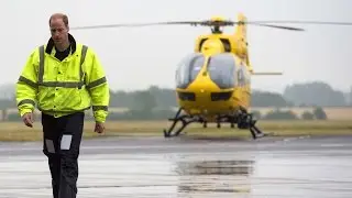 Prince William starts his new job