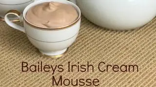 EASY! Baileys Irish Cream Mousse!