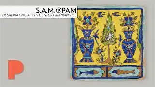 S.A.M.@PAM - Desalinating a 17th Century Iranian Tile