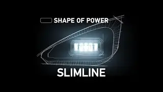 SHAPE OF POWER: Bi-LED low & high beam headlamp SlimLine | HELLA