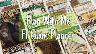 Plan With Me | Ft Glam Planner