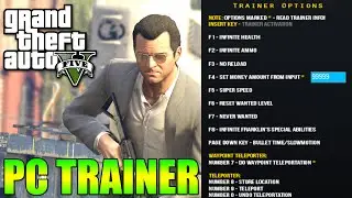 GTA 5 PC Mods - Mod Menu / Trainer Mod - God Mode, Money Hack, Slow Motion And MORE!