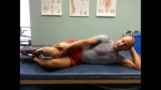 Side Lying Hip External Rotation