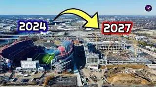 SEE YOU IN 2027! New Nissan Stadium Construction Update! Future Home of Tennesse Titans