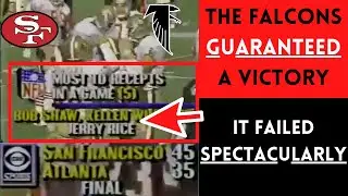 The WORST Guarantee in Atlanta Falcons HISTORY | 49ers @ Falcons (1990)