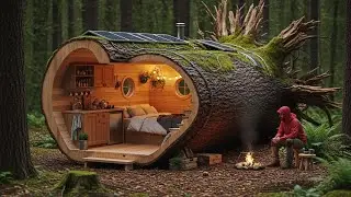 Building Three Incredible Tree Houses in the Forest(ASMR )