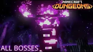 Minecraft Dungeons - All Bosses