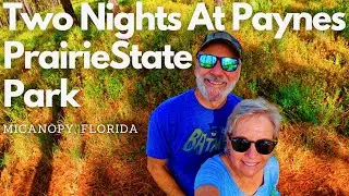 Fall RV Trip:  Camping Paynes Prairie State Park