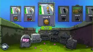 Plants vs Zombies Series Part 1 Level 1 - 4