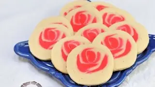 ROSE SLICE COOKIE, HANIELA'S