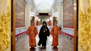 Первая за 100 лет архиерейская литургия в Эрмитаже / Bishop liturgy in the Hermitage