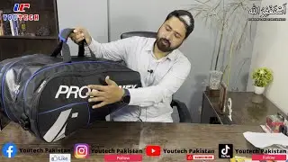 Your All in one Kit Bag! Review of Pro Kennex Triple Sheath Bag |Youtech Pakistan