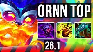 ORNN vs OLAF (TOP) | Phase Rush, 35K damage | KR Diamond | 26.1