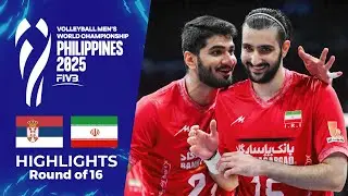 🇷🇸 SERBIA vs 🇮🇷 IRAN | Highlights | Men’s Volleyball World Championship 2025 🏐🔥 [4K]