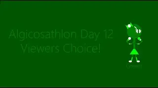 Algicosathlon Day 12