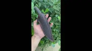 Integral full tang knife
