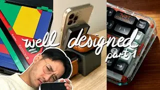 WELL DESIGNED: Colorful Stationary, Anker MagCube, Mojo68 keyboard