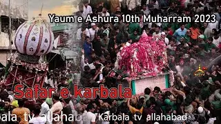 Yaum E Ashura 10th Muharram Allahabad  Safar e karbala   #muharramstatus #muharramcomingsoon