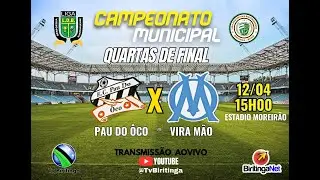 PAU DO OCO X VIRA M&Atilde;O. No est&aacute;dio Moreir&atilde;o em Biritinga, Transmiss&atilde;o TvBiritinga