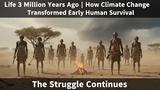 Life 3 Million years ago!How climate change Transformed Early Human survival!Human Life Origins,