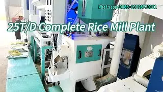 25T/D Complete Rice Mill Machine | Rice Milling Machine for Sale - Co-Grain Rice Mill #ricemill