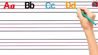 A to Z Capital & Small Letters Tracing | ABC Writing on Lines | Easy Alphabet Formation for Kids